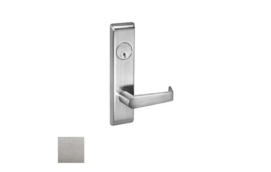Yale Commercial AU-626F-626-RHR-LC Exit Device Lever Trim, Satin