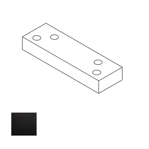 8000, 7000 Series Closer Blade Stop Spacer, Dark Bronze Painted 8000, 7000 Series Closer Blade Stop Spacer, Dark Bronze Painted