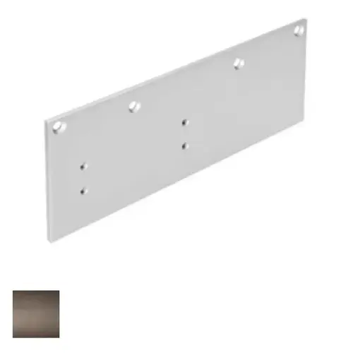 Door Closer Drop Plate for Full Cover Dark Bronze Painted Door Closer Drop Plate for Full Cover Dark Bronze Painted