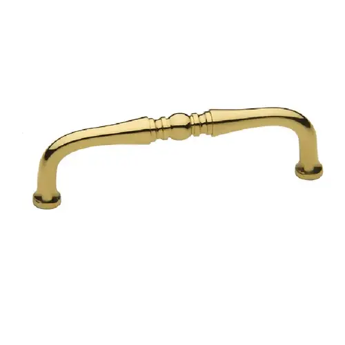 Colonial Cabinet Pull Polished Brass Colonial Cabinet Pull Polished Brass