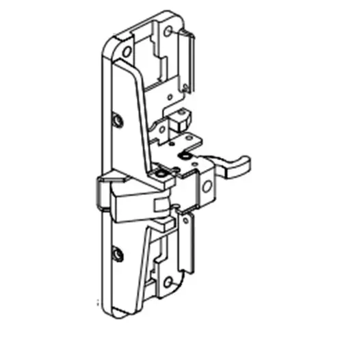 Chassis Assembly for 9300 Rim with Mounting Screws