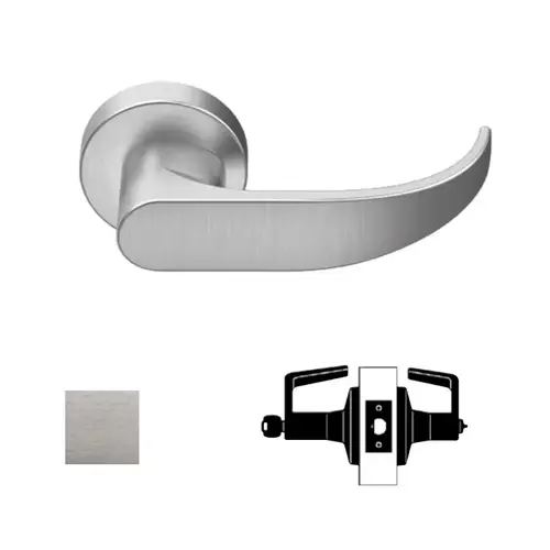 W Series Entry/Office Lock, Satin Chrome W Series Entry/Office Lock, Satin Chrome