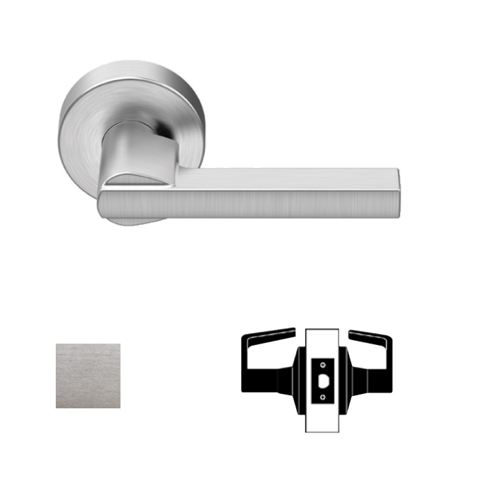 Falcon W101S-LAT-626 W Series Passage Lock Satin Chrome Buy Now