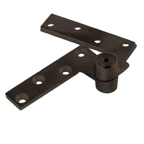 Offset Heavy Duty Top Pivot, Dark Oxidized Satin Bronze
