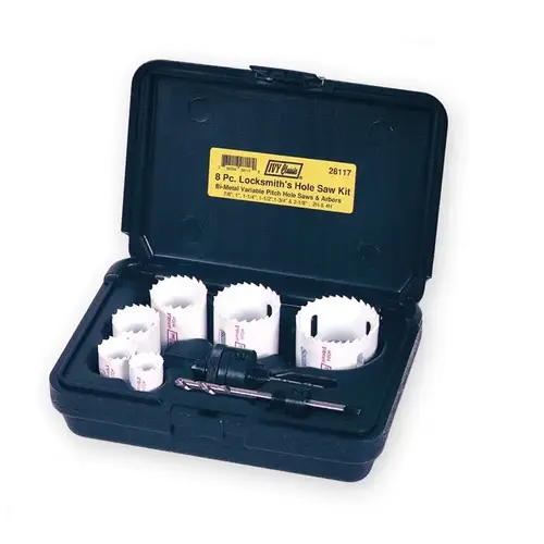 Locksmiths Hole Saw Kit