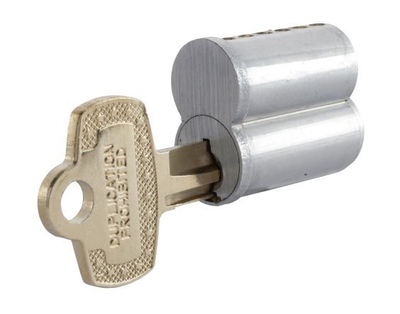 【kys】 KSP 207-A-26D-KA Keyed Alike SFIC 7-Pin Interchangeable Core Satin