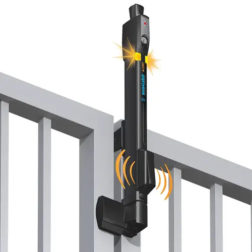 Alert Top Pull Safety Gate Latch Black