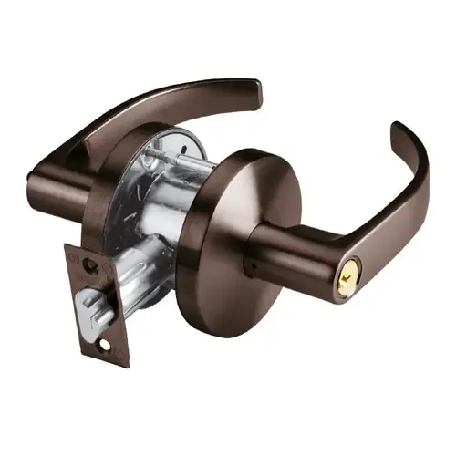C553 Entry Lever Lockset, Oil Rubbed Dark Bronze