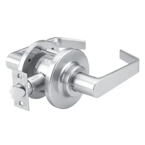 CL710 Passage/Closet Lever Latchset, Satin Chrome