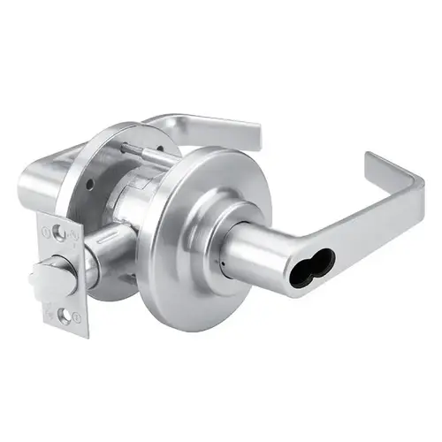 CL770 Classroom Lever Lockset SFIC, Satin Chrome