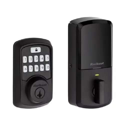 Aura Touchscreen Electronic Deadbolt Iron Black Aura Touchscreen Electronic Deadbolt Iron Black