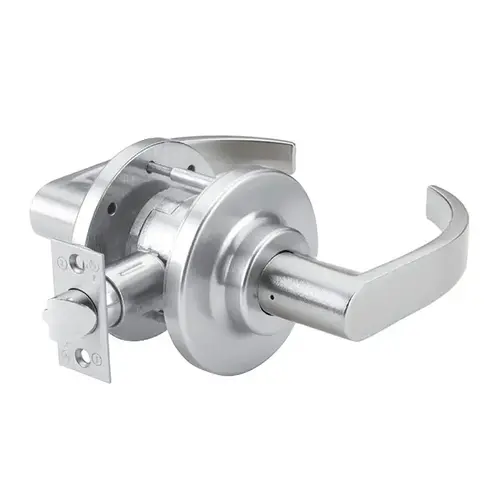 CL710 Passage/Closet Lever Latchset, Satin Chrome