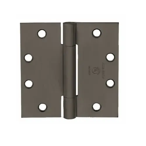 Steel Standard Weight Full Mortise Hinge Oil Rubbed Dark Bronze Steel Standard Weight Full Mortise Hinge Oil Rubbed Dark Bronze