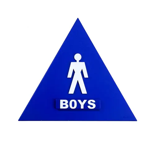 12 x 12 Boys Door Sign 12 x 12 Boys Door Sign