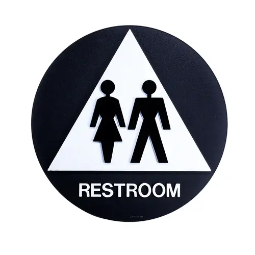 12 x 12 Unisex Door Sign