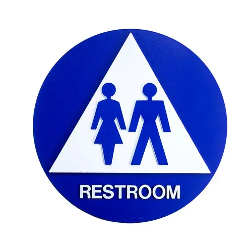 12 x 12 Unisex Door Sign