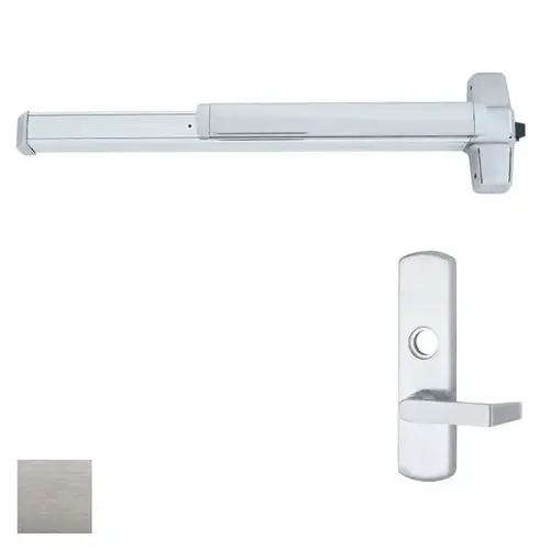 98 Series Rim Exit Device With Trim Satin Chrome 98 Series Rim Exit Device With Trim Satin Chrome