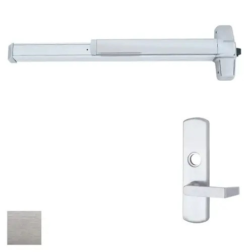 99 Series Rim Exit Device With Trim Satin Chrome 99 Series Rim Exit Device With Trim Satin Chrome