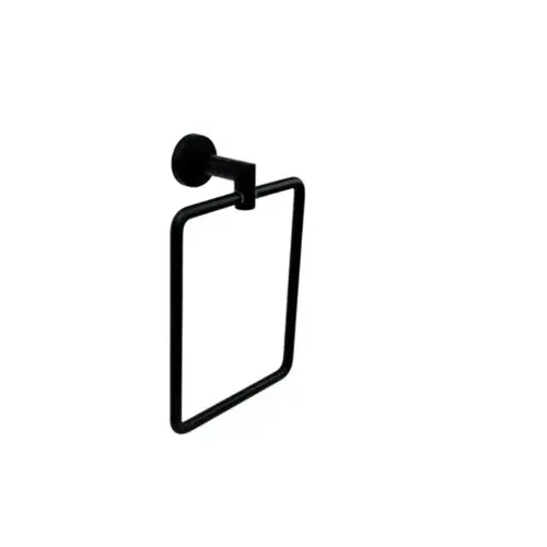 Swirl Towel Ring Matte Black Swirl Towel Ring Matte Black