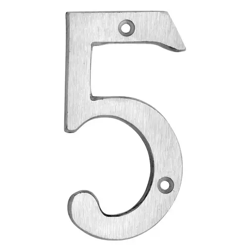 4" Classic Aluminum House Numbers Aluminum 4" Classic Aluminum House Numbers Aluminum