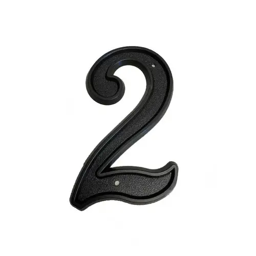 PHN-06 Plastic 6" House Number-2