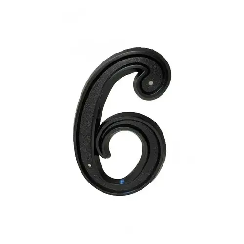 PHN-06 Plastic 6" House Number-6