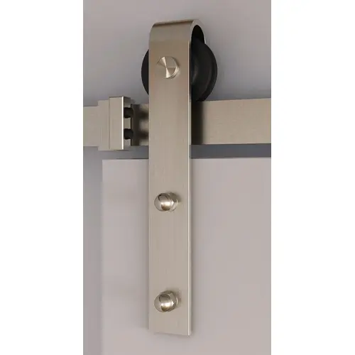 Flat Track Standard Drop Hanger Satin Nickel