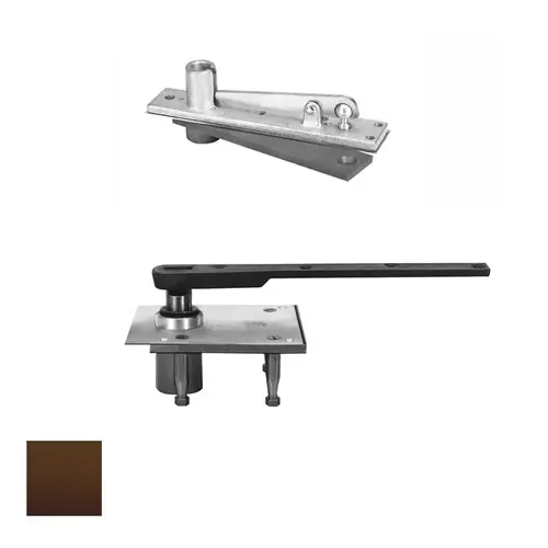 3/4" Center Hung Pivot Set with 340 Top Pivot Oil Rubbed Bronze Finish