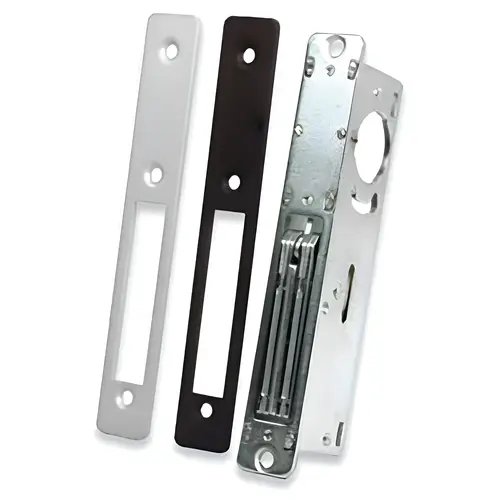 Storefront Deadbolt Mortise Lock, Non-Handed, Aluminum & Duranodic