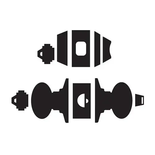 JC60 Bryon Keyed Entry Knob and Deadbolt in Vis Pack Satin Stainless Steel JC60 Bryon Keyed Entry Knob and Deadbolt in Vis Pack Satin Stainless Steel