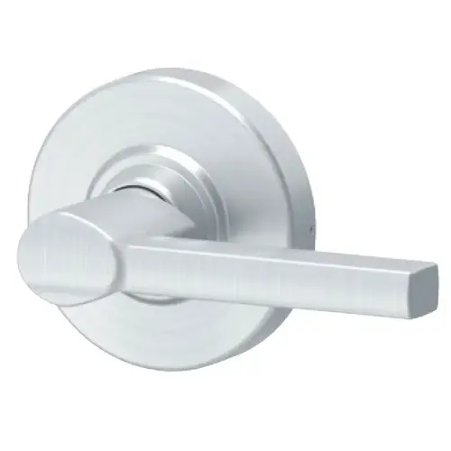 Performance Series Double Dummy Trim Cylindrical Lock with Latitude Lever Satin Chrome Finish Performance Series Double Dummy Trim Cylindrical Lock with Latitude Lever Satin Chrome Finish