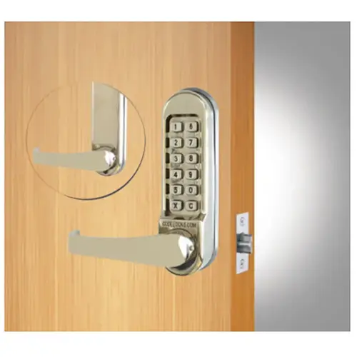 CL515 Mechanical Lockset Stainless Steel