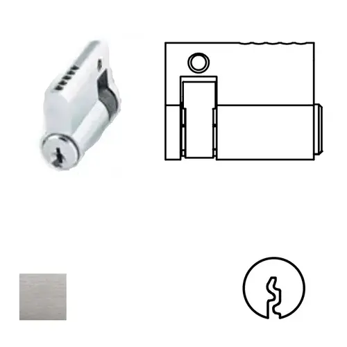 Profile Cylinder Satin Chrome