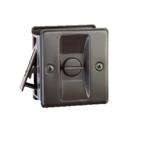 Privacy Pocket Door Lock Oil Rubbed Dark Bronze Privacy Pocket Door Lock Oil Rubbed Dark Bronze