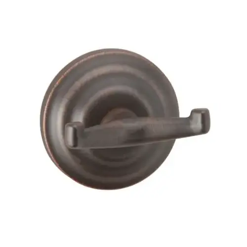 Waldron Double Robe Hook Oil Rubbed Bronze