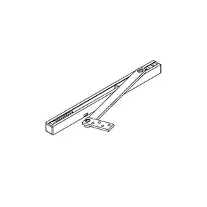 ABH 1014-32D 1014 Concealed Overhead Door Holder Satin Stainless Steel