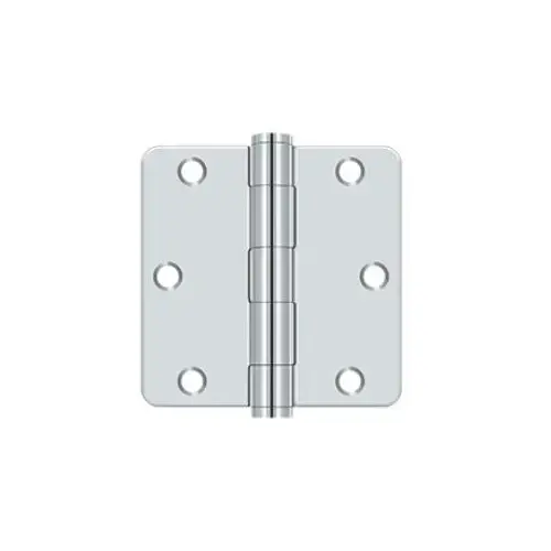 Commercial Steel Hinge Bright Polished Chrome Commercial Steel Hinge Bright Polished Chrome
