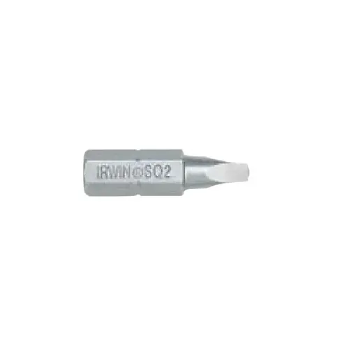 No. 2 Sq. Recess Insert Bit 1/4 Hex X 1" 2/Card No. 2 Sq. Recess Insert Bit 1/4 Hex X 1" 2/Card