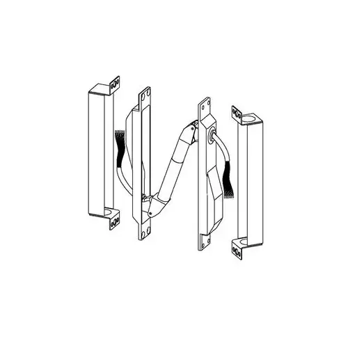 PT1000 Electrical Power Transfer Satin Aluminum