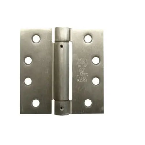 Spring Steel Hinge Satin Nickel Spring Steel Hinge Satin Nickel