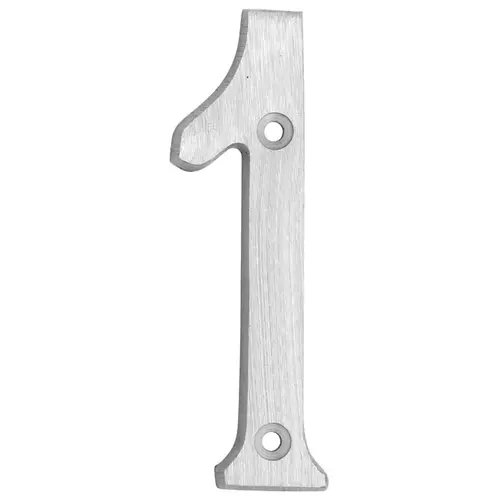 4" Classic Aluminum House Numbers Aluminum 4" Classic Aluminum House Numbers Aluminum