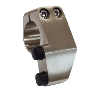 Orca Hardware RDTMR-STOP-SS Stop for Round Track Top Mount Hanger, Right Stainless Steel