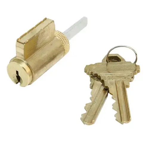 Key-In-Lever Cylinder Satin Brass Key-In-Lever Cylinder Satin Brass