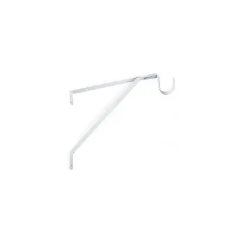 Adjustable Shelf Bracket White Adjustable Shelf Bracket White