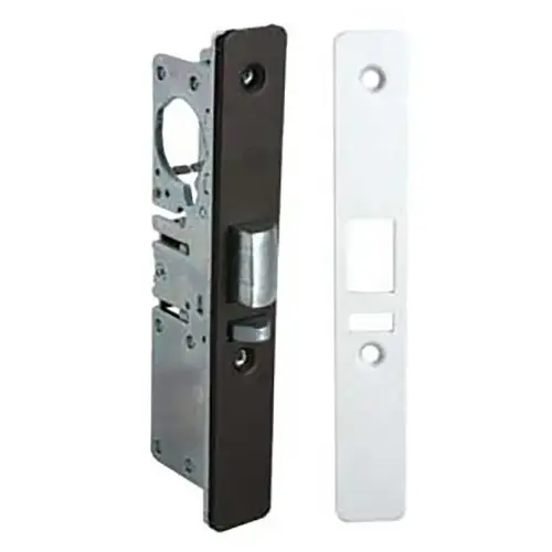 Storefront Deadlatch Mortise Lock, Non-Handed, Aluminum & Duranodic Storefront Deadlatch Mortise Lock, Non-Handed, Aluminum & Duranodic
