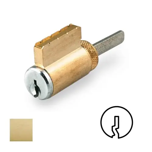 Key-In-Lever Cylinder Satin Brass Key-In-Lever Cylinder Satin Brass
