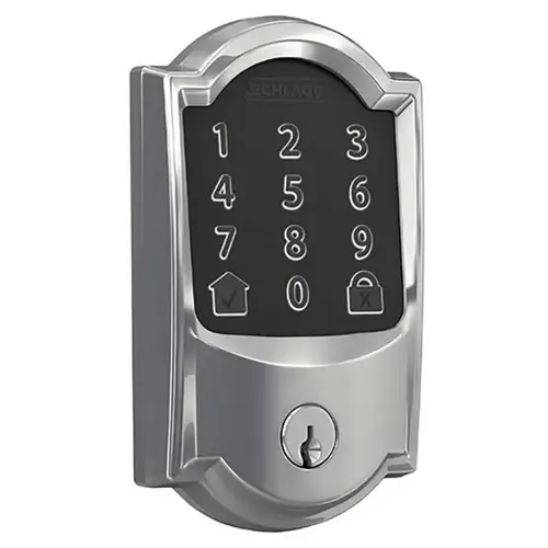Encode Smart WiFi Deadbolt Bright Polished Chrome Encode Smart WiFi Deadbolt Bright Polished Chrome