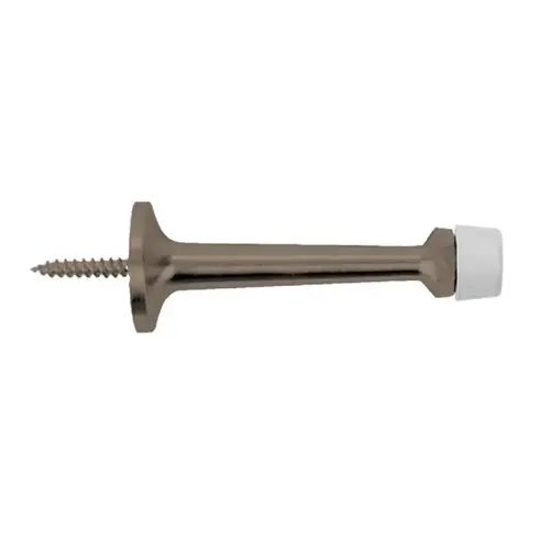 Don Jo 1506-620-XCP10 Rigid Base Stop Satin Nickel Blackened - pack of ...