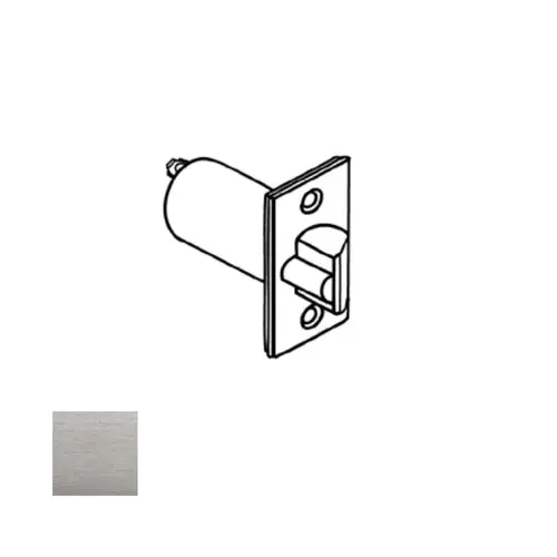 CGN SERIES DEAD LATCH 2-3/8 Satin chromium plated