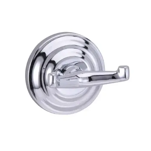 Waldron Double Robe Hook Polished Chrome Waldron Double Robe Hook Polished Chrome